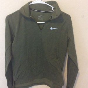 nike half zip / quarter zip running jacket